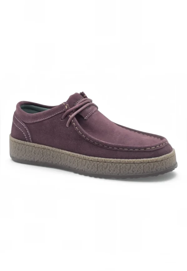 Zapato wallabee Victoria mod. 1268101 de Ante en burdeos - Imagen 2