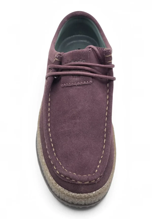 Zapato wallabee Victoria mod. 1268101 de Ante en burdeos - Imagen 4