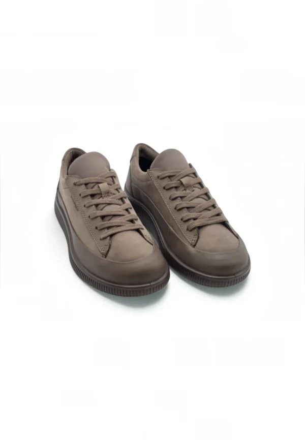Deportivo barefoot Ecco mod. 220283 de Piel en marron - Imagen 5
