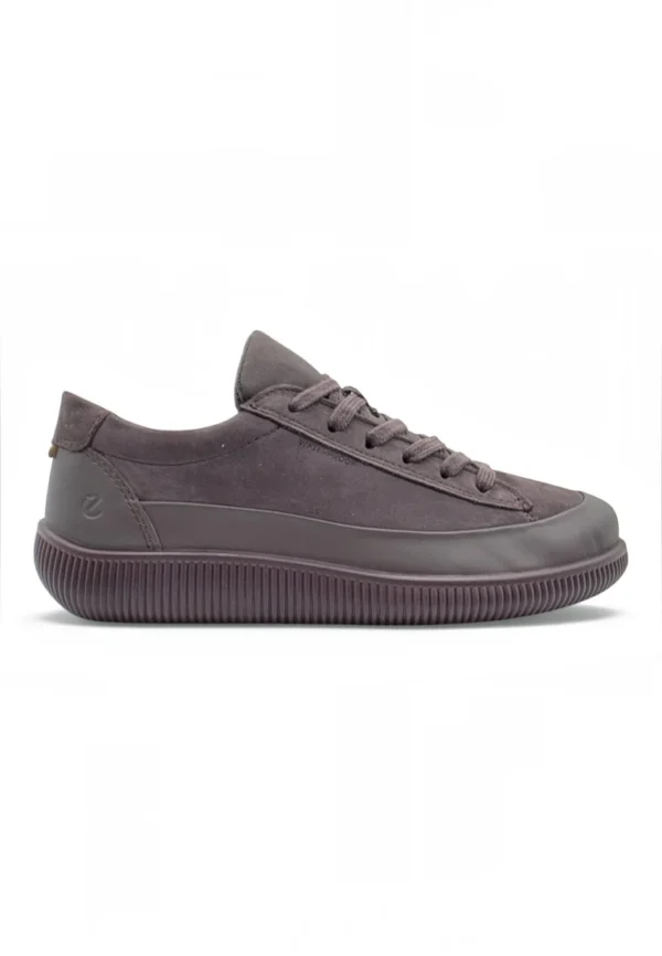 Deportivo barefoot Ecco mod. 220283 de Piel en burdeos
