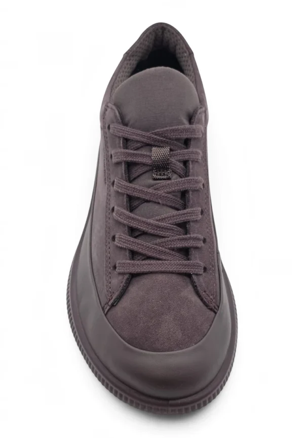 Deportivo barefoot Ecco mod. 220283 de Piel en burdeos - Imagen 4