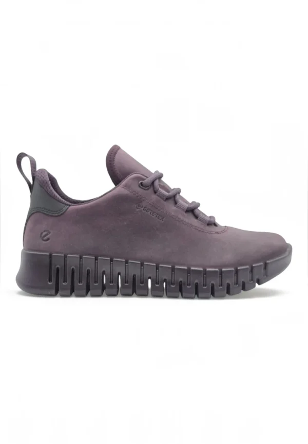 Deportivo goretex Ecco mod. 218233 de Piel en burdeos