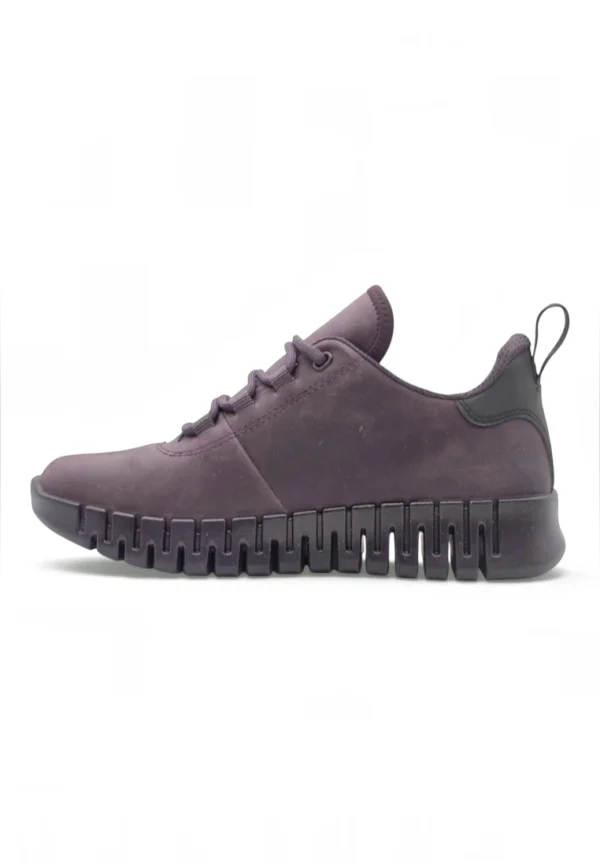 Deportivo goretex Ecco mod. 218233 de Piel en burdeos - Imagen 3