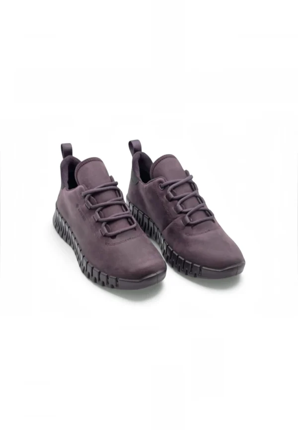 Deportivo goretex Ecco mod. 218233 de Piel en burdeos - Imagen 5