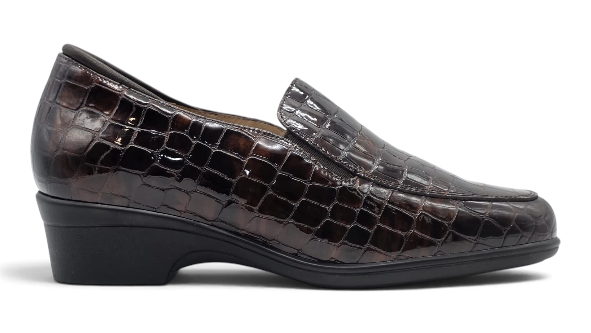 Mocasin confort Calzados Reno mod. 265610 de Charol en marron