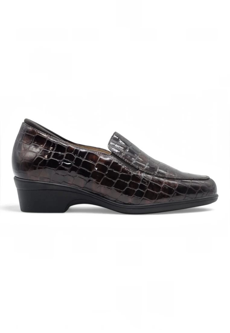 Mocasin confort Calzados Reno mod. 265610 de Charol en marron