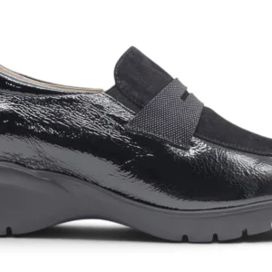 Mocasin confort Calzados Reno mod. 265854 de Charol en negro