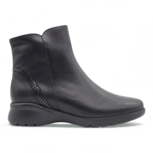 Botin cuña confort Calzados Reno mod. 265873 de Piel en negro
