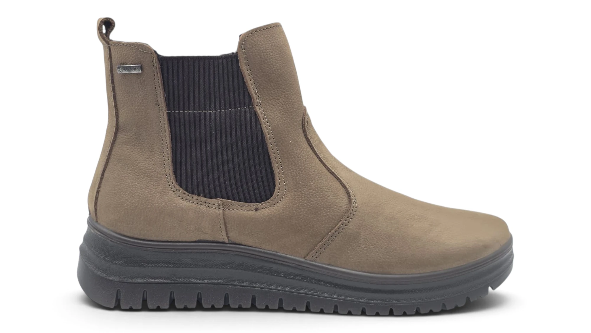 Botin chelsea gore-tex Igi & Co mod. 2157111 de Nobuck en castaño