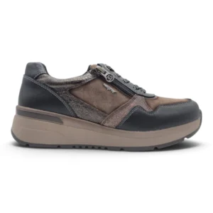 Sneaker waterproof Calzados Reno mod. M4663 de Piel en marron