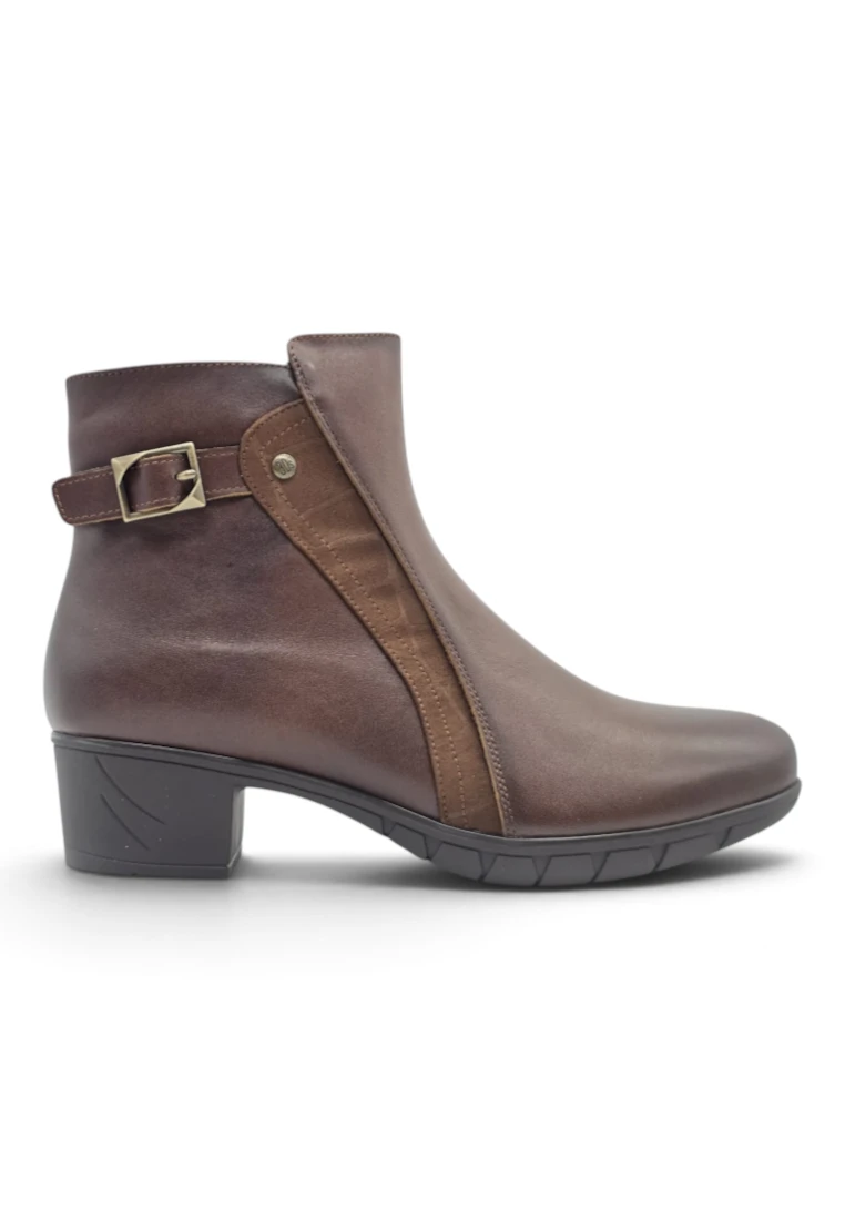 Botin membrana tacón Calzados Reno mod. W4629 de Piel en cuero