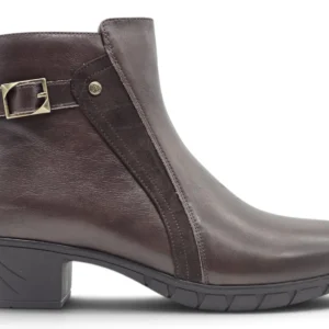 Botin membrana tacón Calzados Reno mod. W4629 de Piel en castaño
