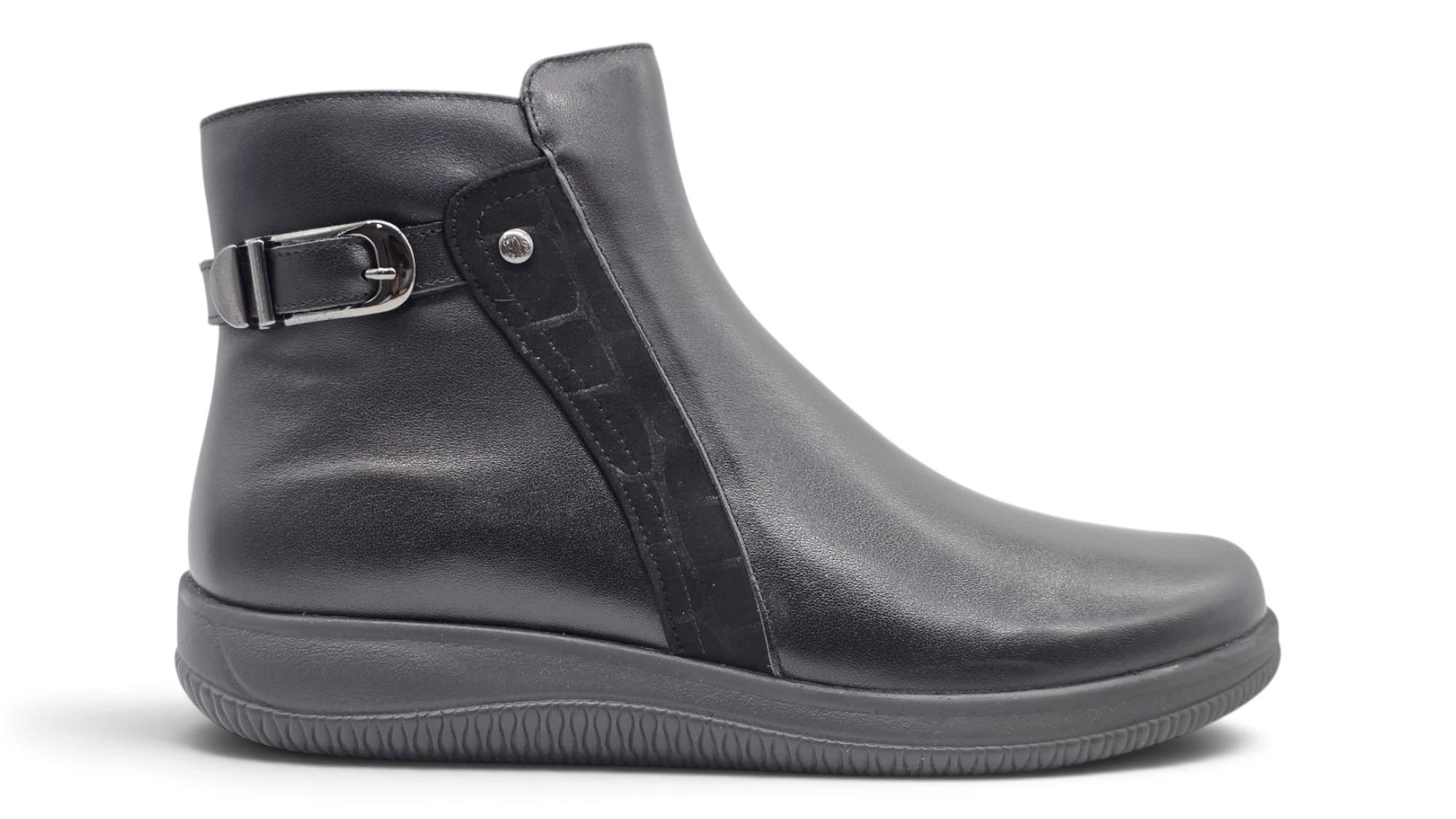 Botin membrana Calzados Reno mod. W4608 de Piel en negro