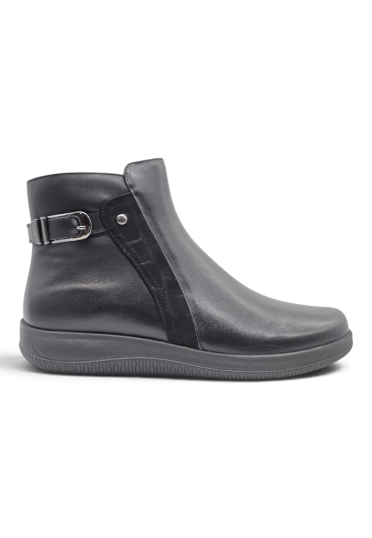 Botin membrana Calzados Reno mod. W4608 de Piel en negro