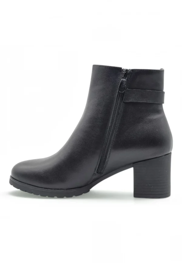 Botin tacon Calzados Reno mod. 4624 de Piel en negro - Imagen 3