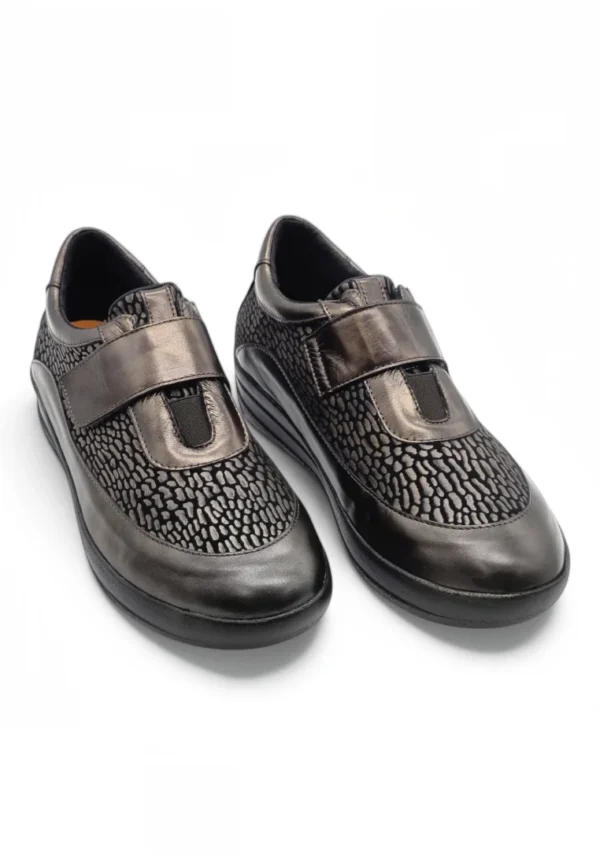 Zapato cómodo Dr. Cutillas mod. 50753 de Piel Napa Elást en marron - Imagen 5