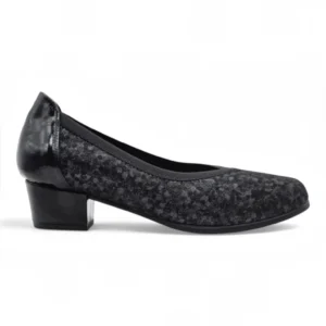 Zapato salón licra Dr. Cutillas mod. 81771 de Licra en negro