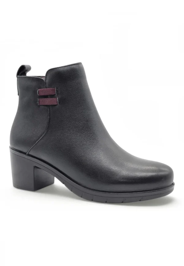 Botin Calzados Reno mod. URBAN-018 de Piel en negro - Imagen 2