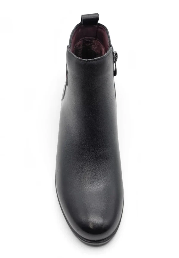 Botin Calzados Reno mod. URBAN-018 de Piel en negro - Imagen 4