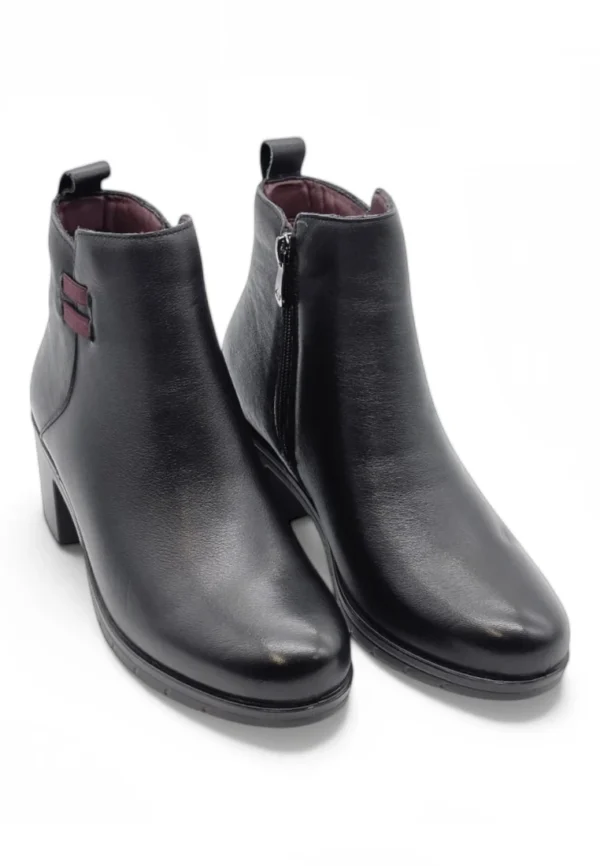 Botin Calzados Reno mod. URBAN-018 de Piel en negro - Imagen 5