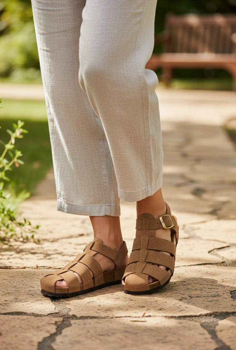 Cangrejera Autenti mod. 15465 de Serraje en marron