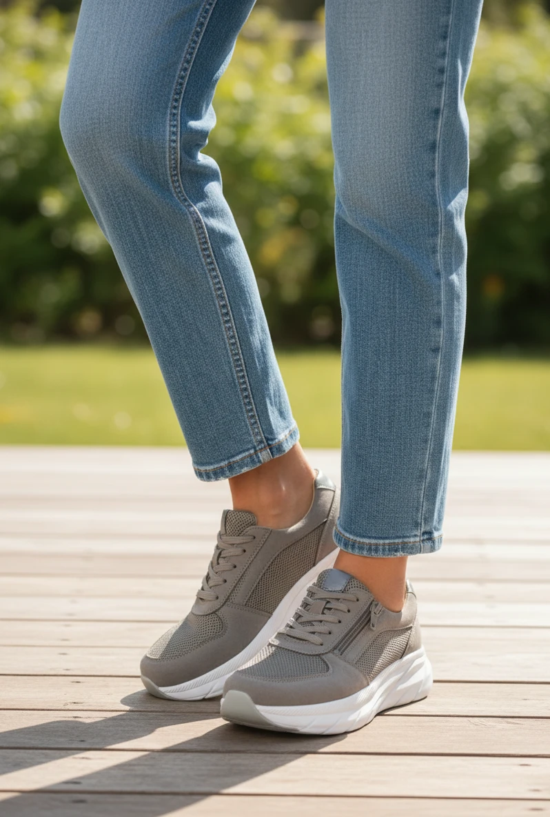 Deportivo ultraligero Cazados Reno mod. 1561 de Nobuck en marron