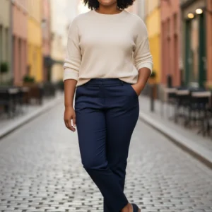 Blucher piel Calzados Reno mod. RUMBA de Piel en azul marino