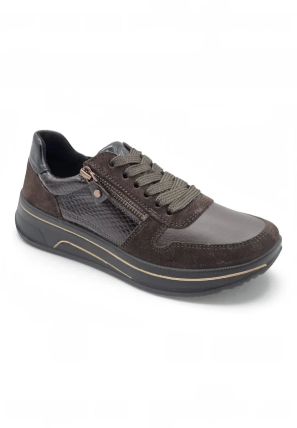 Sneaker piel Ara Calzados S.l. mod. 1227540 de Piel en marron - Imagen 2