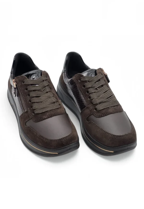 Sneaker piel Ara Calzados S.l. mod. 1227540 de Piel en marron - Imagen 5