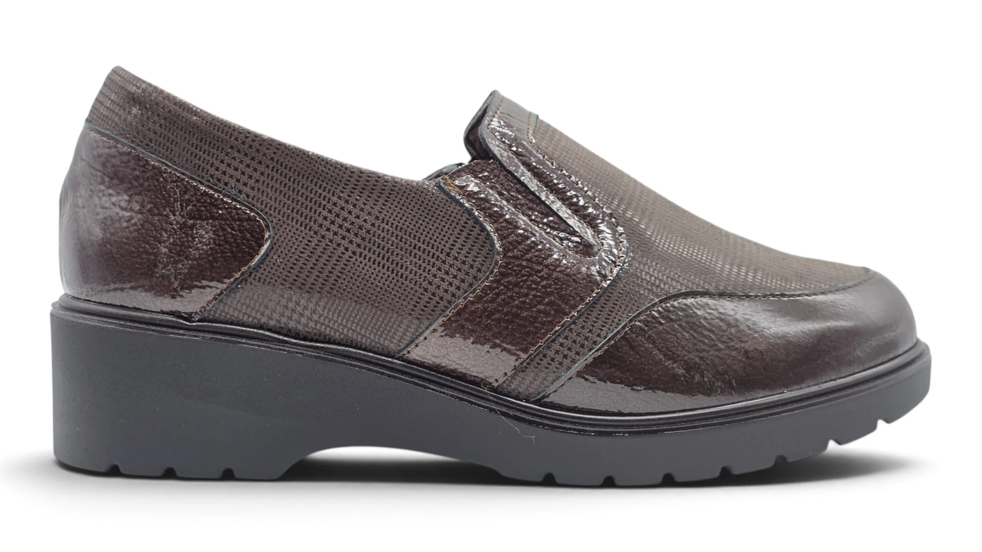Zapato confort Calzados Reno mod. 11521 de Piel en marron
