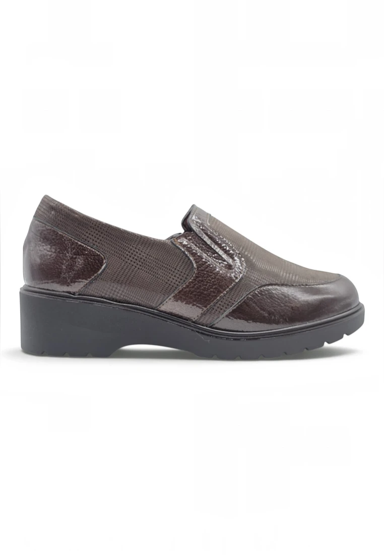 Zapato confort Calzados Reno mod. 11521 de Piel en marron