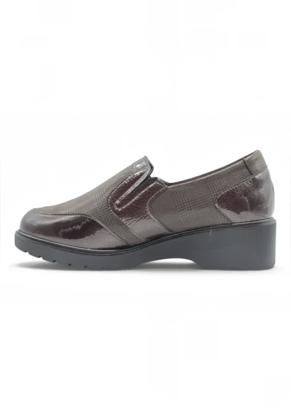 Zapato confort Calzados Reno mod. 11521 de Piel en marron - Imagen 3