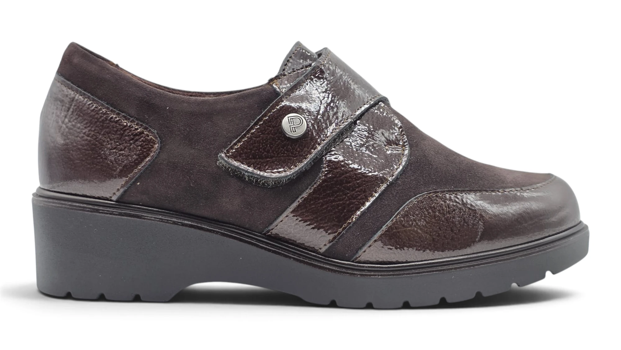 Zapato confort Calzados Reno mod. 11524 de Piel en marron