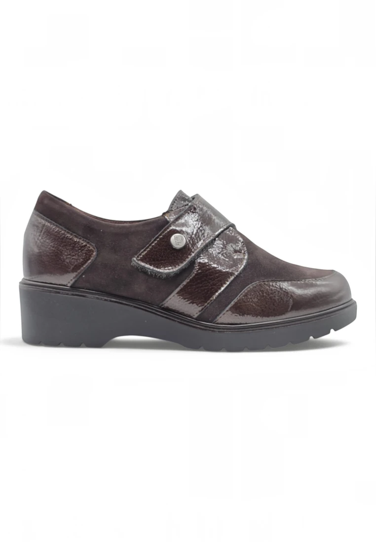 Zapato confort Calzados Reno mod. 11524 de Piel en marron