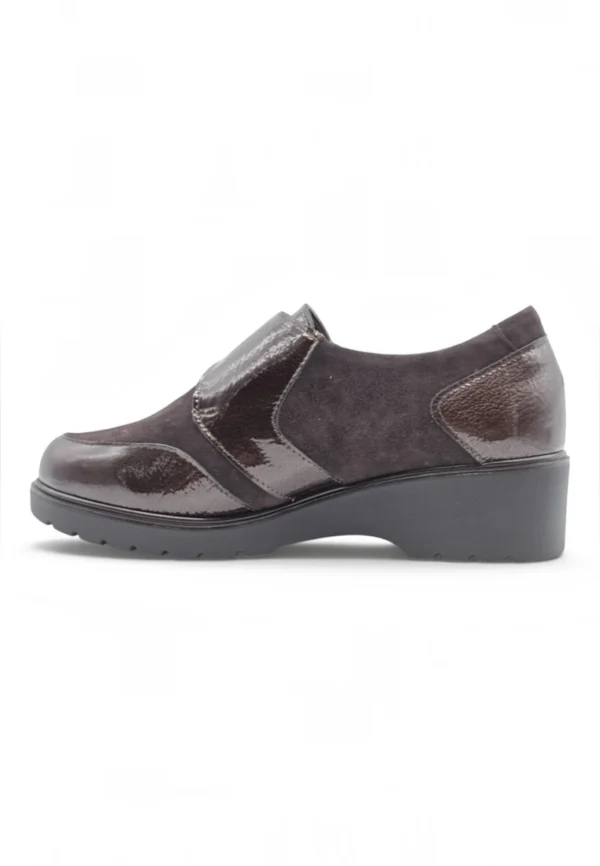 Zapato confort Calzados Reno mod. 11524 de Piel en marron - Imagen 3