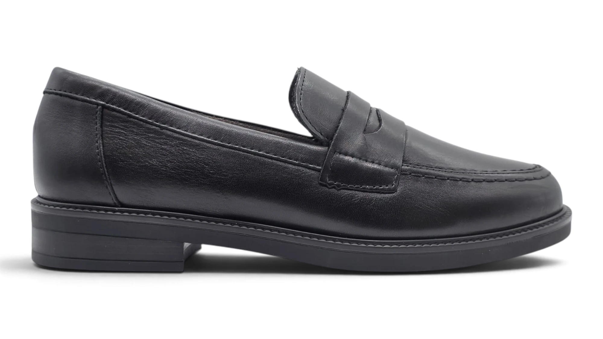 Mocasin basico Calz. Pitillos S.a. mod. 11582 de Piel en negro