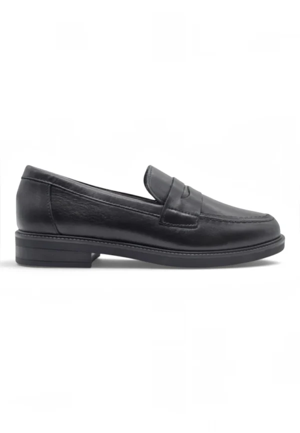 Mocasin basico Calz. Pitillos S.a. mod. 11582 de Piel en negro
