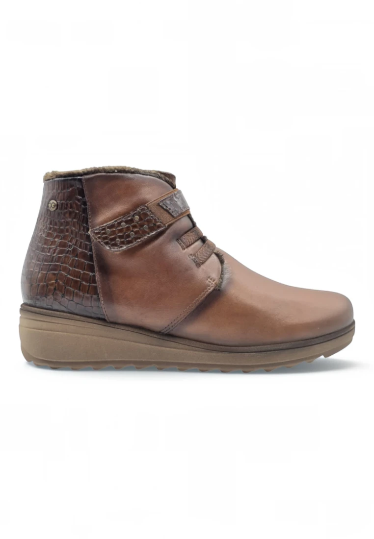 Botin forro termico Calzados Reno mod. BO27867 de Piel en cuero