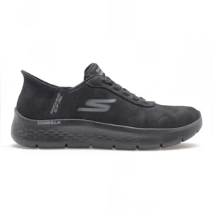 Go walk flex Skechers mod. 124837 de Microfibra en negro