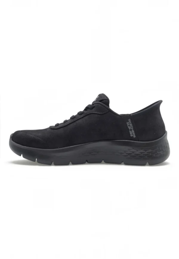 Go walk flex Skechers mod. 124837 de Microfibra en negro - Imagen 3