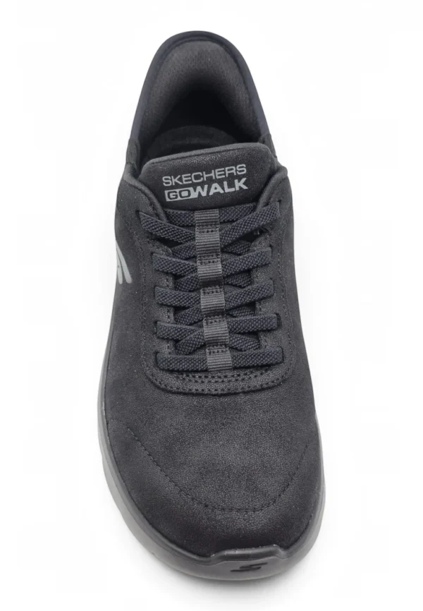 Go walk flex Skechers mod. 124837 de Microfibra en negro - Imagen 4