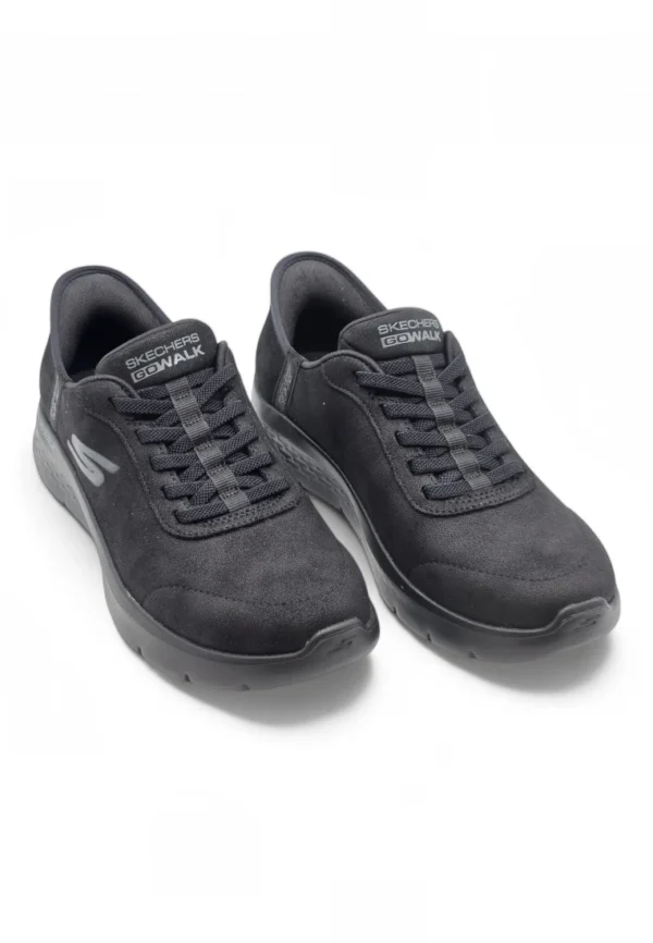 Go walk flex Skechers mod. 124837 de Microfibra en negro - Imagen 5