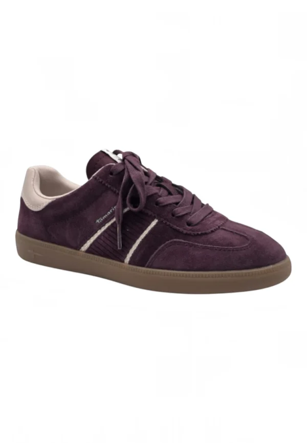 Sneaker Tamaris mod. 23624-43 de Ante en burdeos - Imagen 2