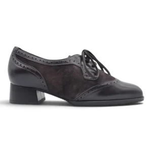 Zapato oxford confort Calzados Reno mod. 564 de Ante en marron