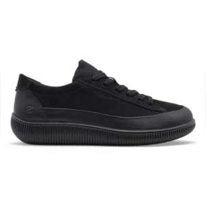 Deportivo barefoot Ecco mod. 220283 de Piel en negro