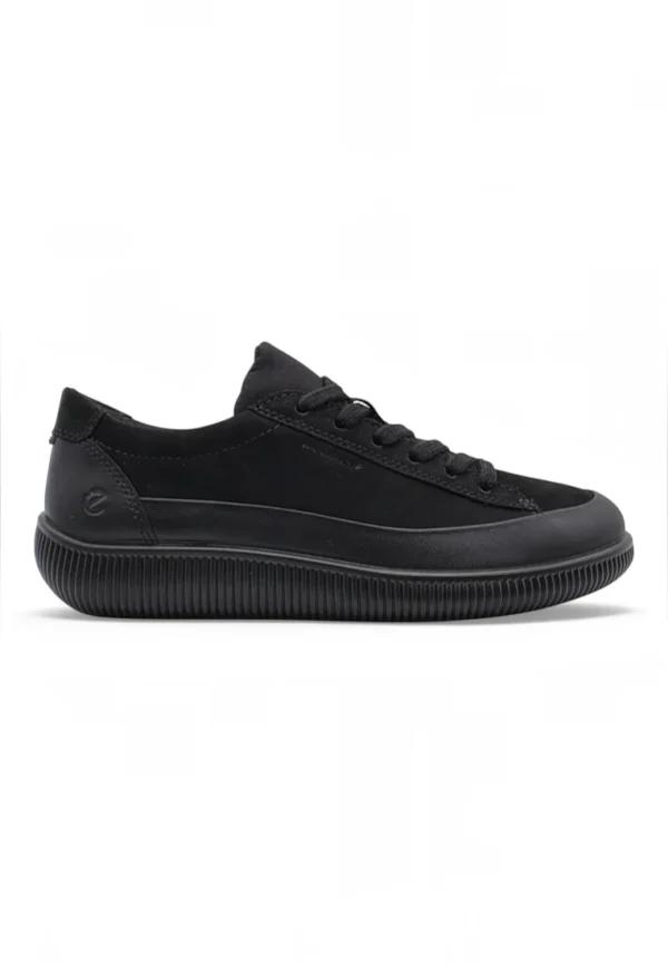 Deportivo barefoot Ecco mod. 220283 de Piel en negro