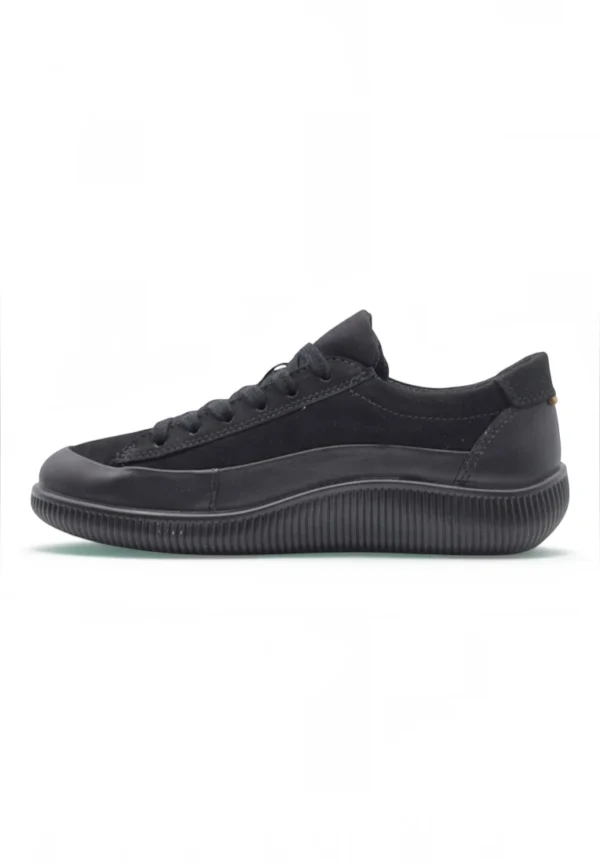 Deportivo barefoot Ecco mod. 220283 de Piel en negro - Imagen 3