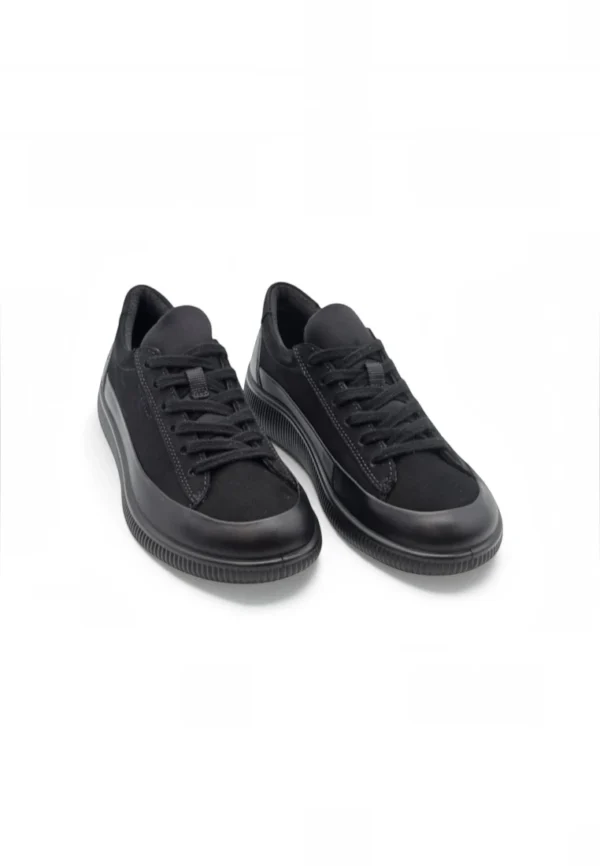Deportivo barefoot Ecco mod. 220283 de Piel en negro - Imagen 5