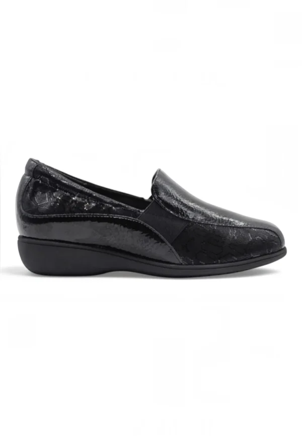 Copete pala charol negro Dr. Cutillas mod. 53585 de Charol en negro