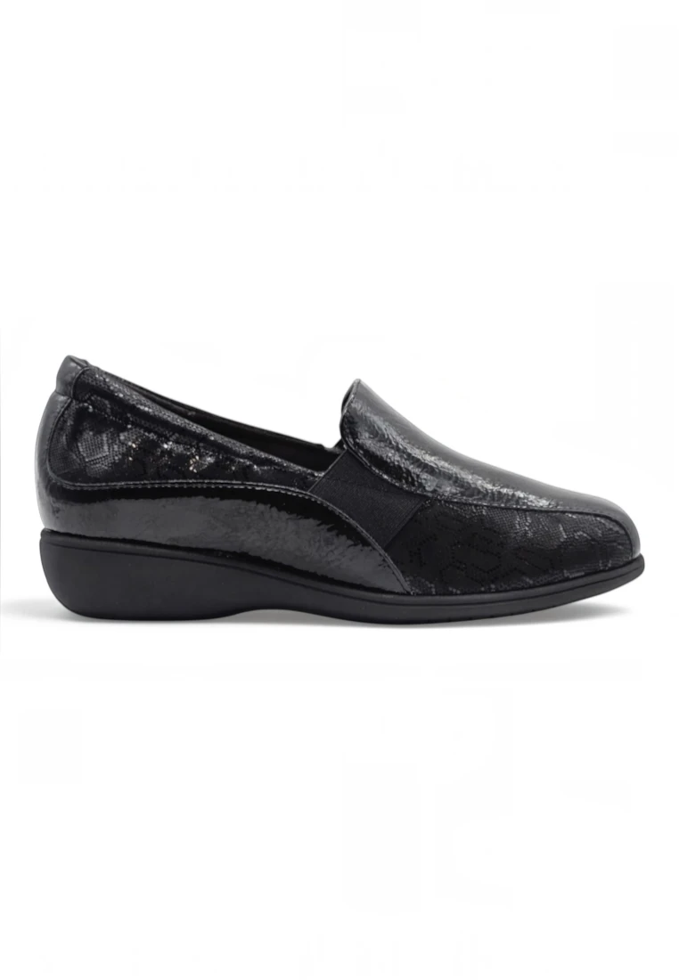 Copete pala charol negro Dr. Cutillas mod. 53585 de Charol en negro